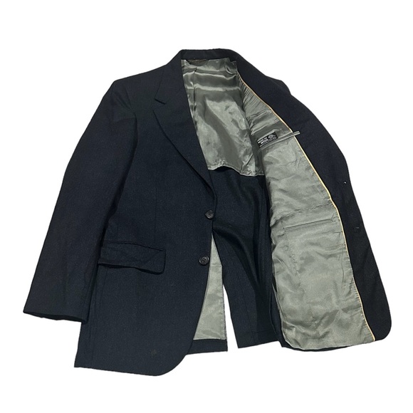 Field Brothers Dean Peterson Silk Lining Tan Wool Blazer 42R + Vest + Pants 36R - Picture 3 of 12